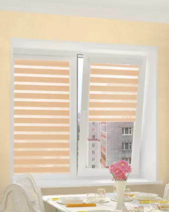 Рулонная штора UNI-2 Integra Box Duo Linen 02